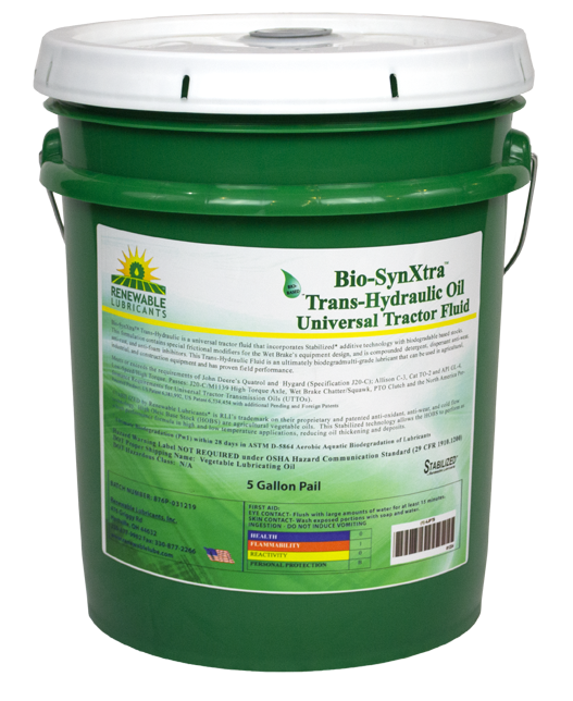 81224 Bio Syn Xtra Trans Hydraulic Oil UTF