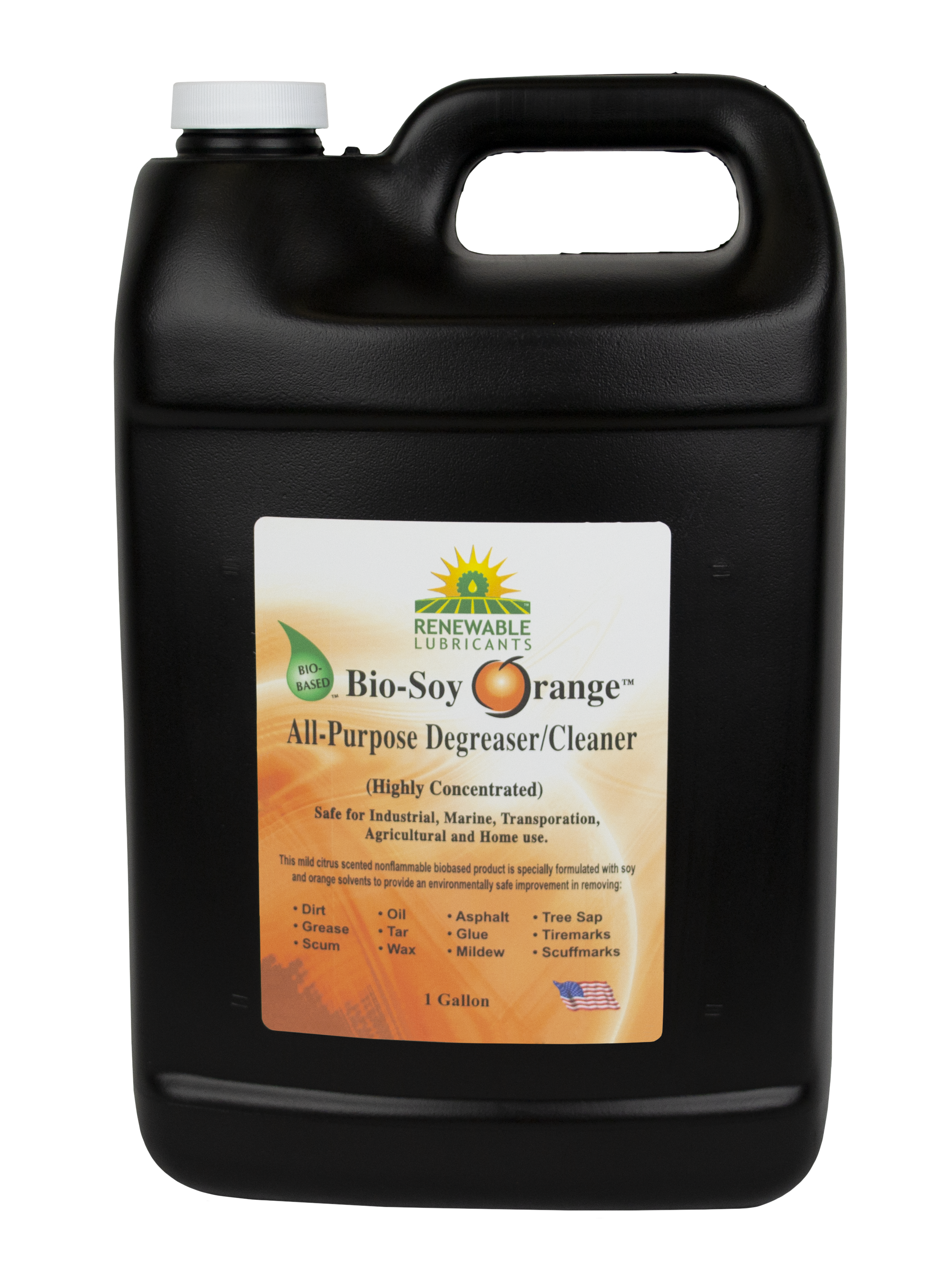 86643 Bio Soy Orange All Purpose Degreaser Cleaner 1 Gal front