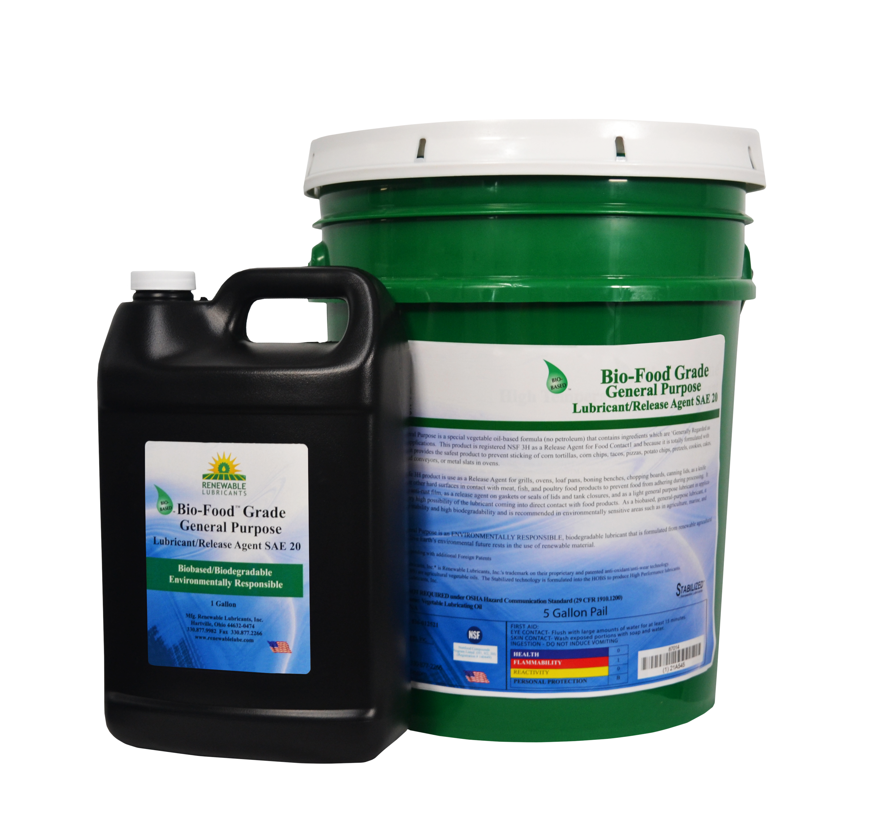 87014 group Bio Food Grade GP Lubricant SAE 20