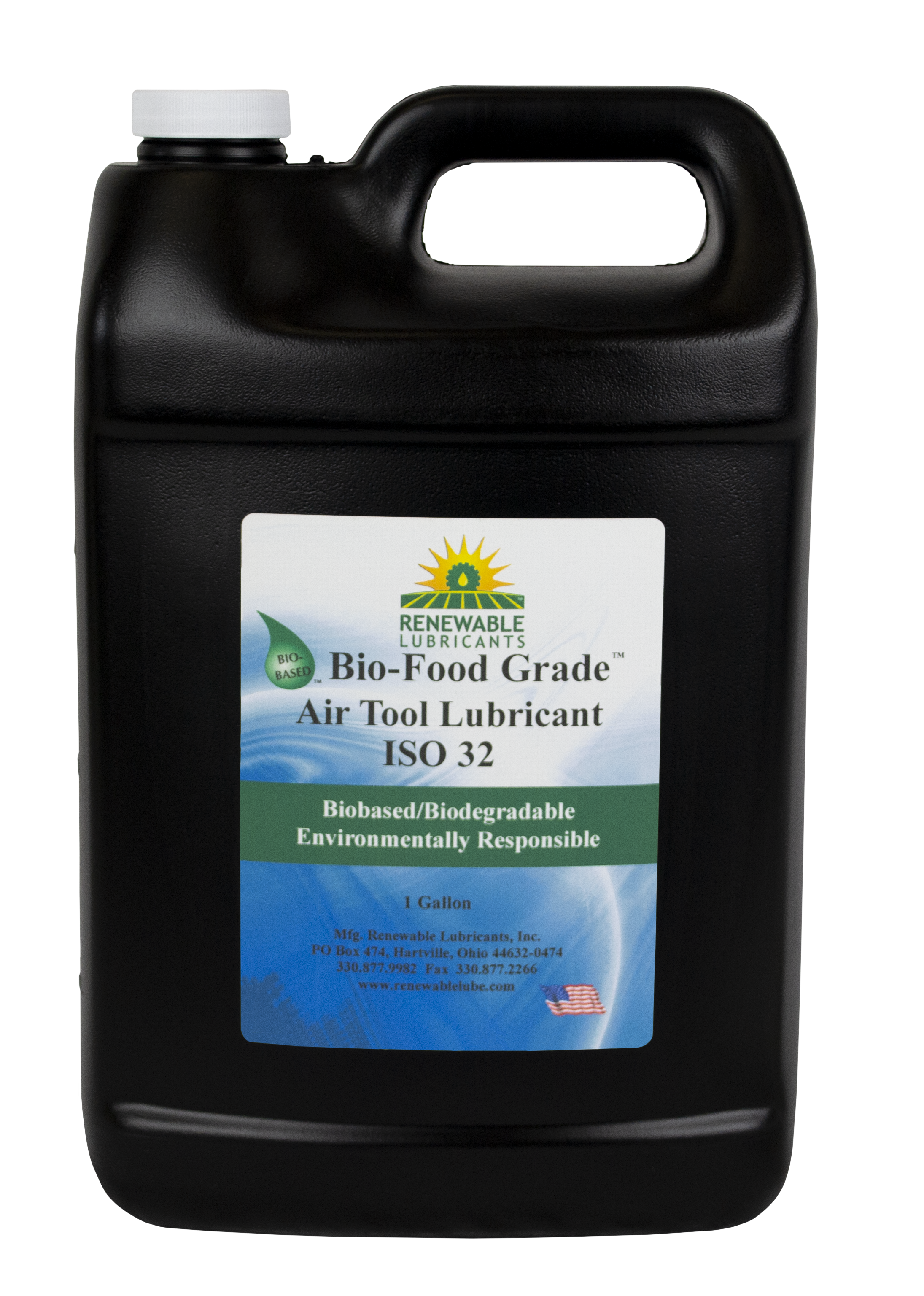 87463 Bio Food Grade Air Tool Lubricant ISO 32 1 Gal