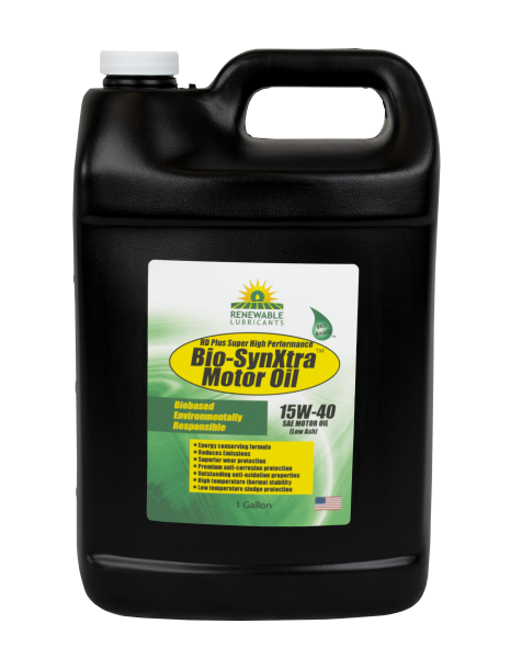 85353 Bio Syn Xtra HD Plus SHP Motor Oil SAE 15 W40 Low Ash 1 Gal
